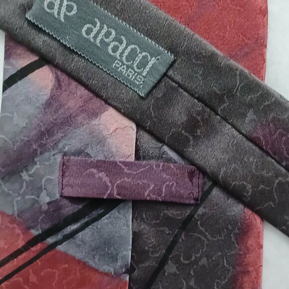 Ap Apacci Paris Silk Tie - Picture 3 of 4